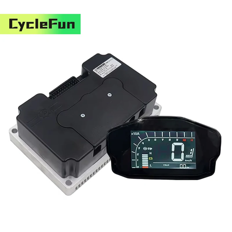 

FarDriver ND96450 DC 170A Sine Wave Controller Programmable With DKD ONE-LIN Display For Electric Motorcycle Scooter Conversion