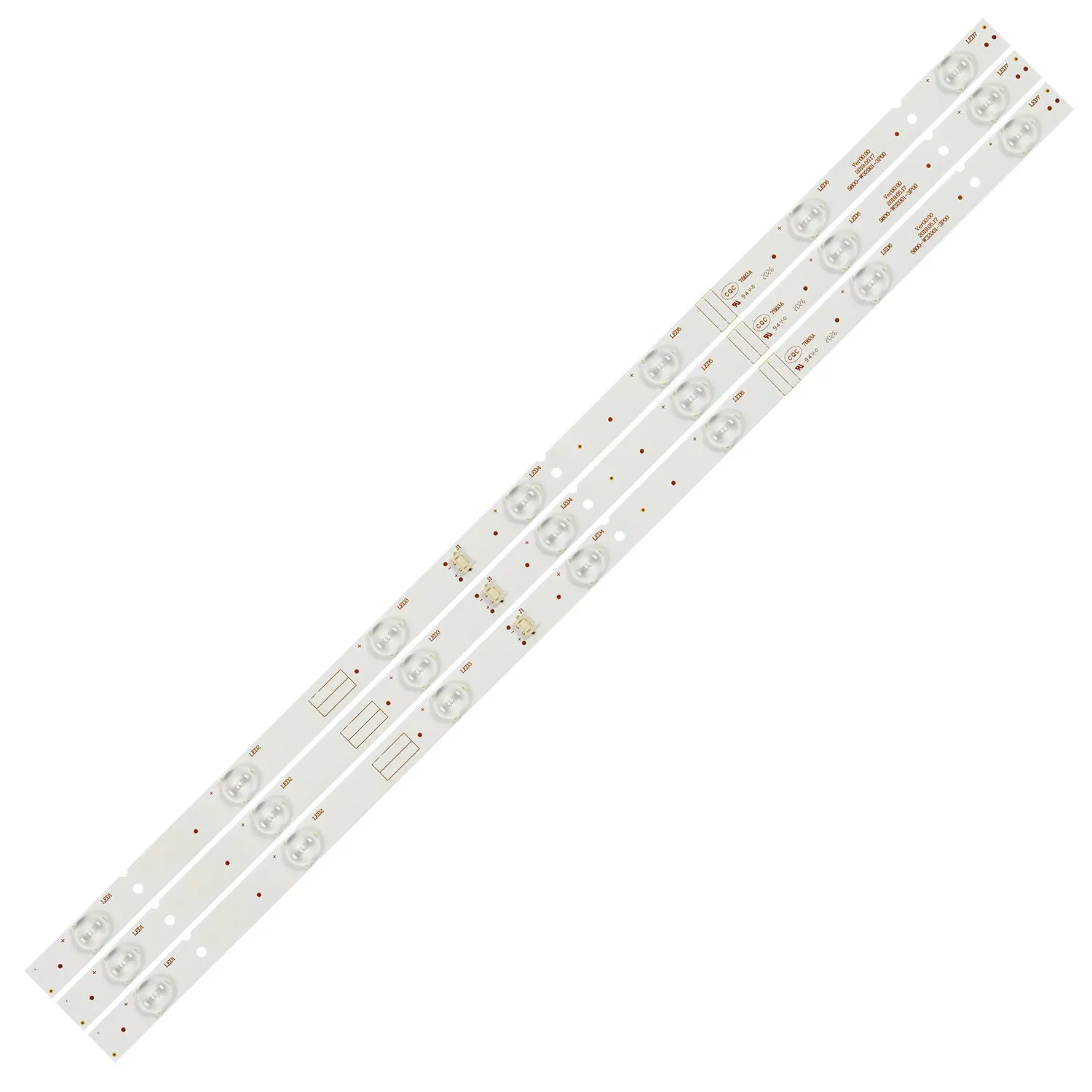 LED backlight strip for Skyworth 32E3500 32E360E 7H4A73324C 32X3000 32E3000 32HX4003 5800-W32001-3P00 LC320DXJ-SF A2