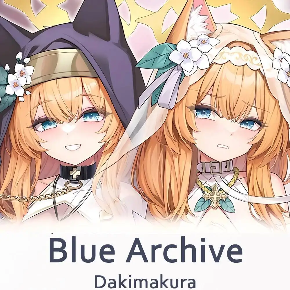 الأزرق الأرشيف ماري Iochi Dakimakura 2WAY هينغ الجسم حالة أنيمي أوتاكو وسادة غطاء الوسادة هدايا عيد الميلاد