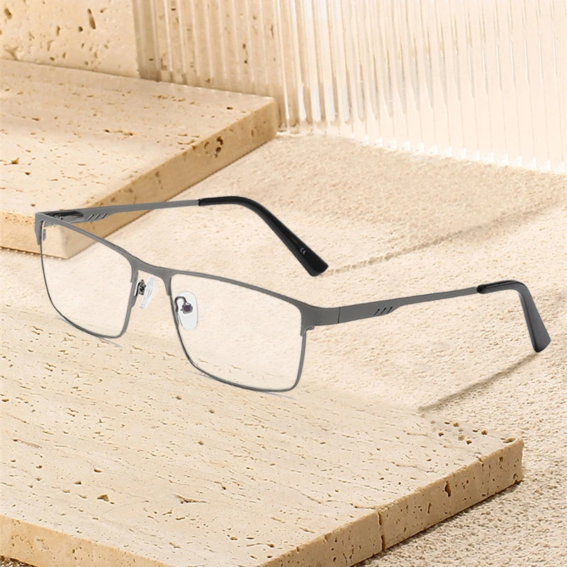 Men Business Reading Glasses Frame for Reader Mens Presbyopia Optical Eyeglasses Classic Hyperopia Spectacles Diopter 0 to +6.0 image 2