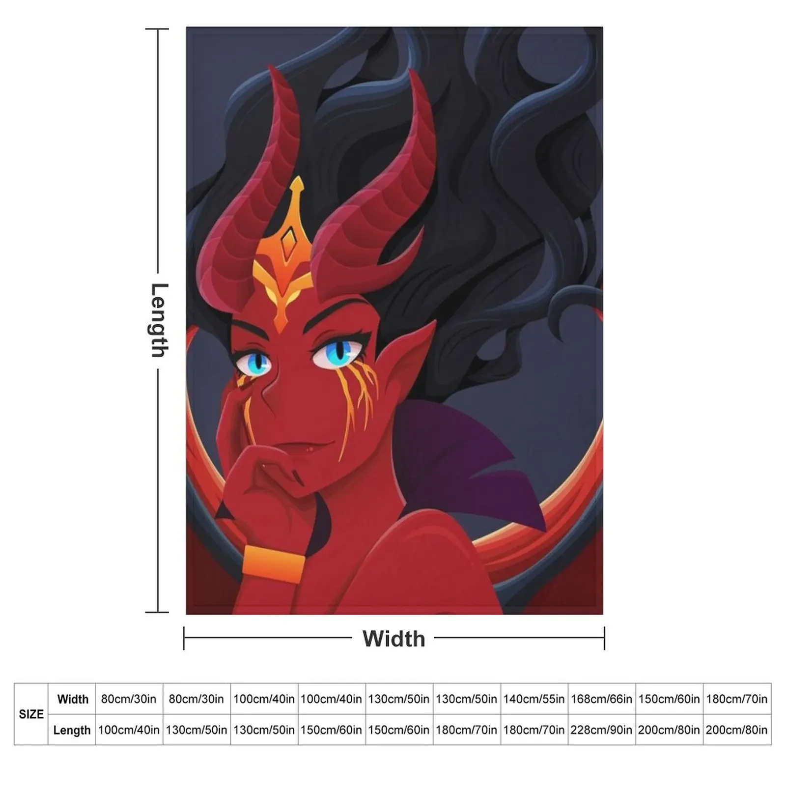 [Dota2] Queen of Pain Arcana Throw Blanket Bed Furrys Moving Sofas Hairy Blankets For Bed Blankets