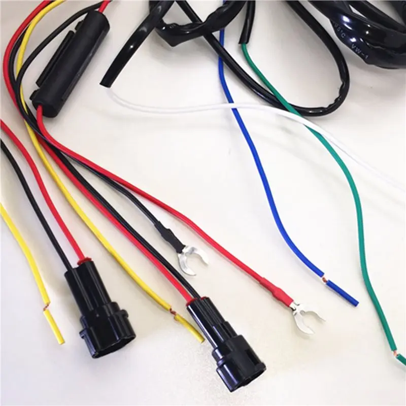 A95E-2X DRL Controller Car LED Daytime Running Light Relay Harness Dimmer On/Off 12V Fog Light Controller