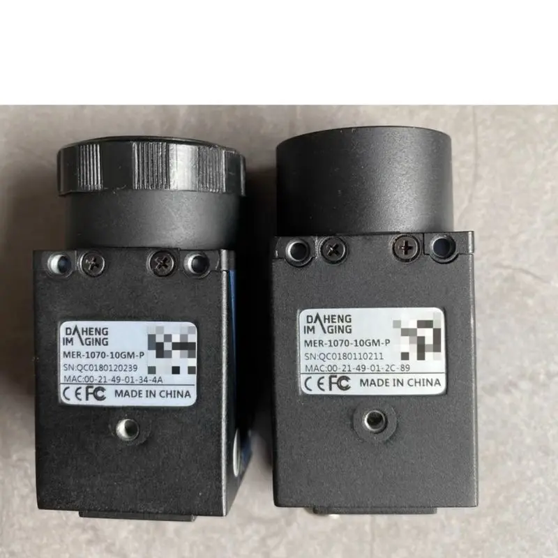 Câmera industrial MER-1070-10GM-P de segunda mão 95 Nova testada OK e enviada rapidamente