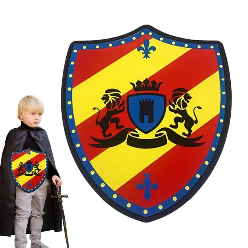 Childrens Foam Toy Medieval Foam Weaponry For Children Assorted Combat Costume Role Play Shield For Boys & Girls Event Favors