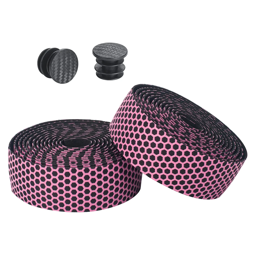 LINGMAI Professional Soft Road Bike Handlebar Tape PU EVA Anti-slip Bike Bars Grips Tape Cycling Bicycle Handlebar Tape