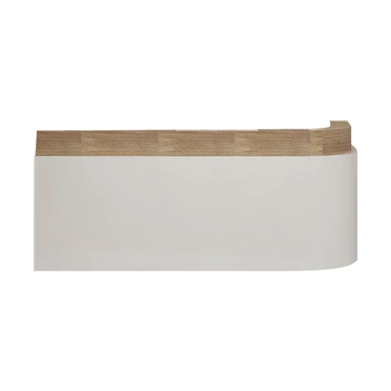 High Quality Nordic Reception Counter Office Furniture Reception Desk Simple Light Luxury Commercial Corner