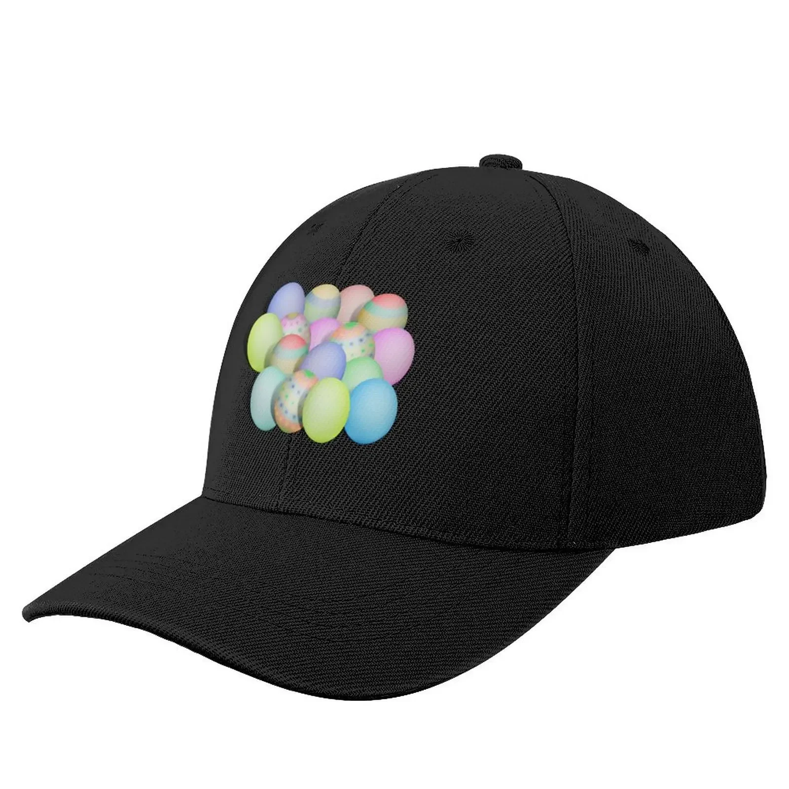 Pastel Colored Easter Eggs Baseball Cap Anime Hat derby hat western Hat Caps Women Men's