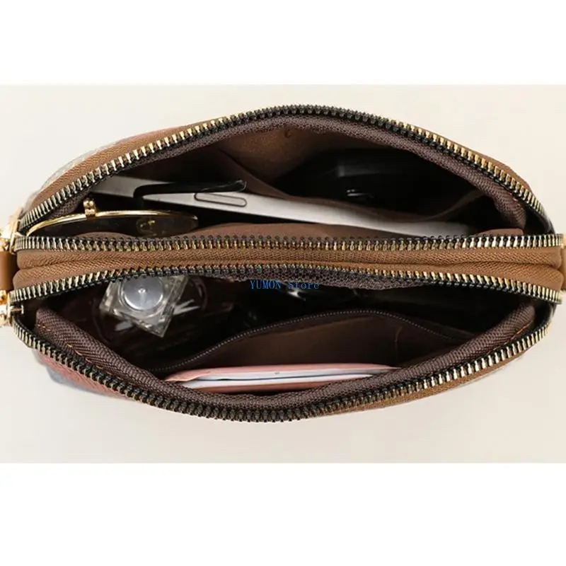 حقيبة كتف PU Frasnable D0UD للنساء تعدد الاستخدامات Crossbody Bag حقيبة الاستخدام اليومي #5