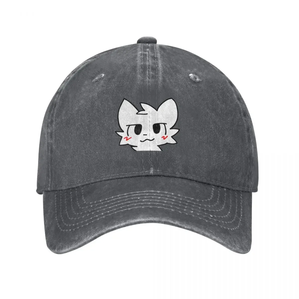 Blushing cat Baseball Cap Hat Man Luxury beach hat New In Hat foam party Woman Men's