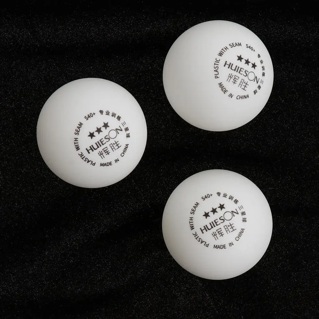 3pcs Practice Pong Balls Pong, Carnival Games, Table Tennis 40mm