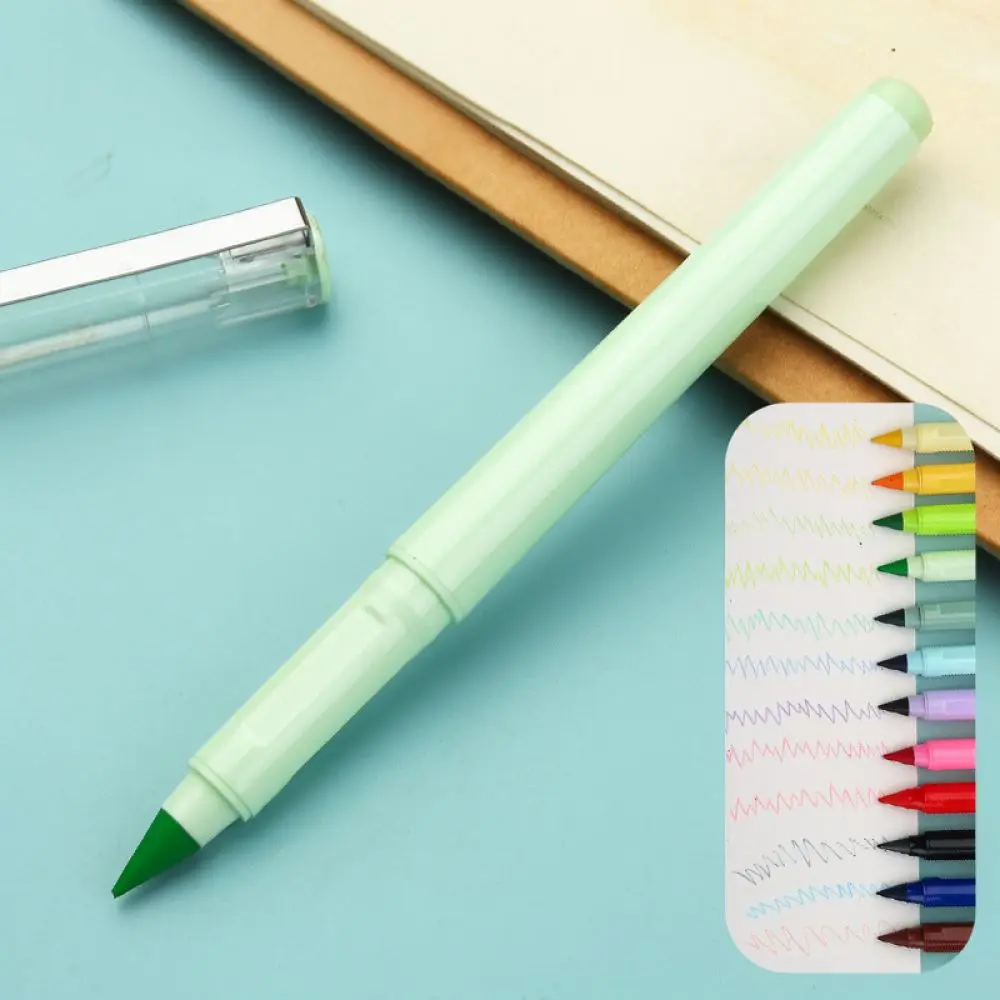 Reusable Infinite Colored Pencil Set Erasable Eternal Pen Ergonomic Posture Correction Art Drawing School Office Stationery