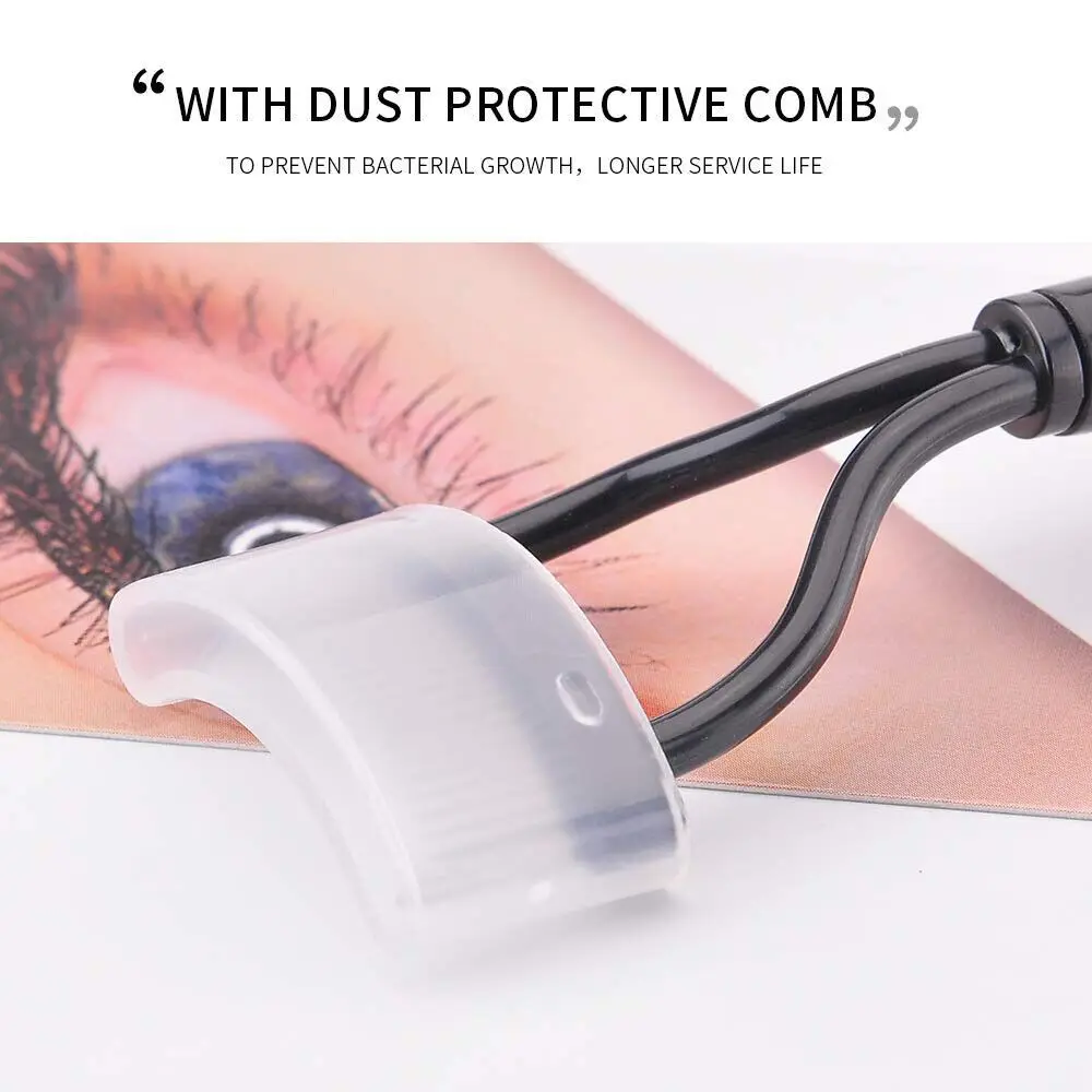 Neue Metall Pinsel Wimpern Pinsel Kamm Mascara Lift Curl Schwarz Lash Separator Edelstahl Make-Up-Tool Wimpern Curler
