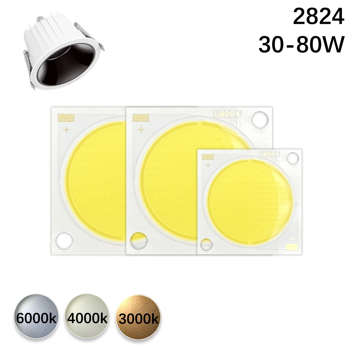 30W 40-50W 50-60W 70-80W high quality LED COB Light Bulb On Board High Power CREE LED Chip Light Lamp SpotLight Downlight Lamps