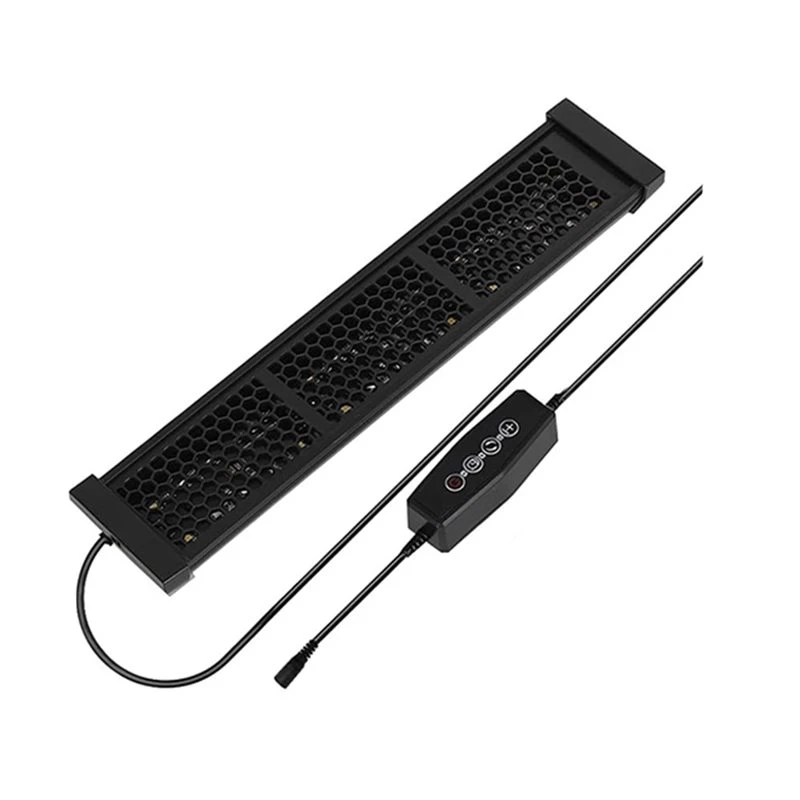 ABAH-UVB Reptile Light, 12-Inch 12W UVA UVB Lamp 4H/8H/12H Timer, 3 Modes, 5 Levels Of Brightness US Plug