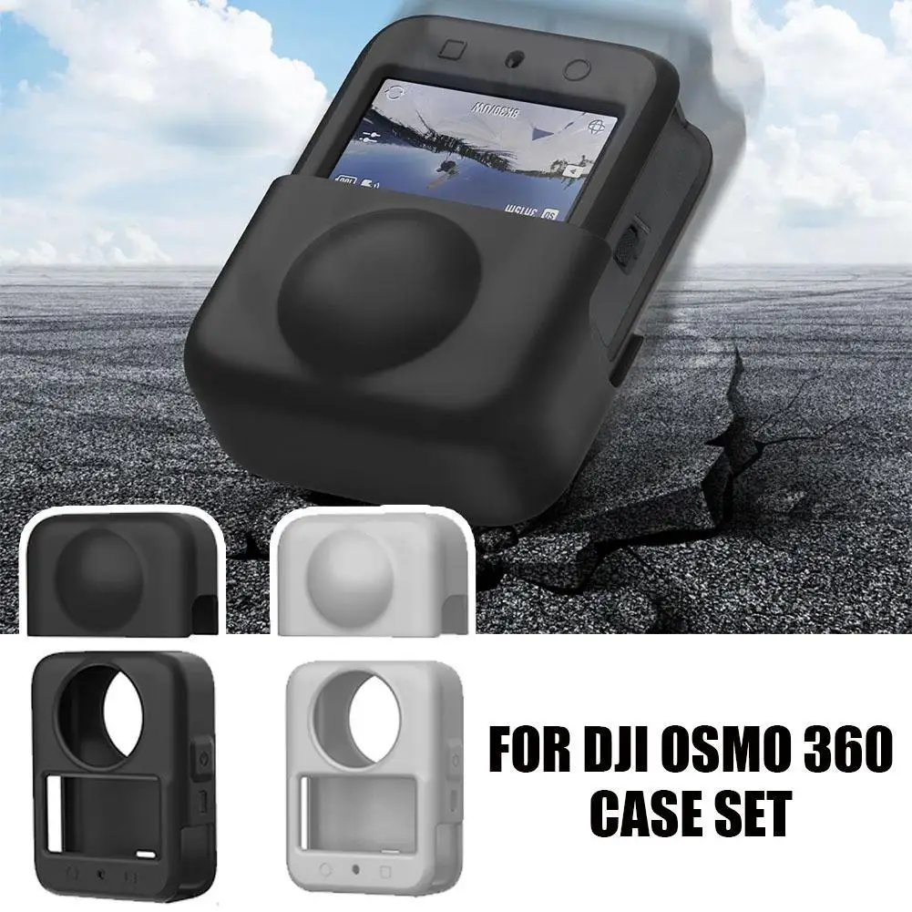 

for dji OSMO 360 Camera,Soft Protective,Silicone Case All-Round Protection Handheld Camera for dji OSMO 360 Camera Accessories