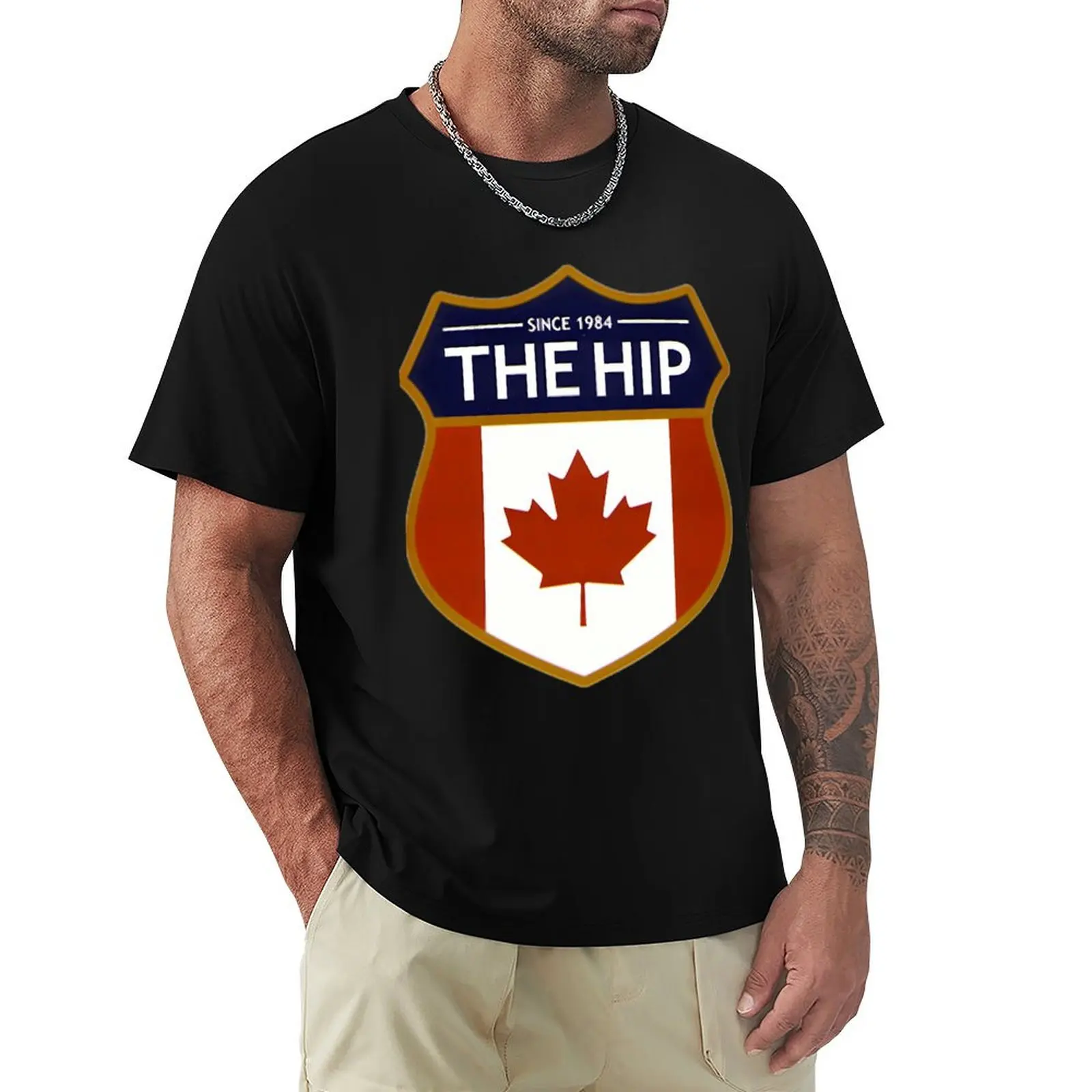 Tragically Hip Gift T-Shirt Minimalist Graphic Tee Shirt