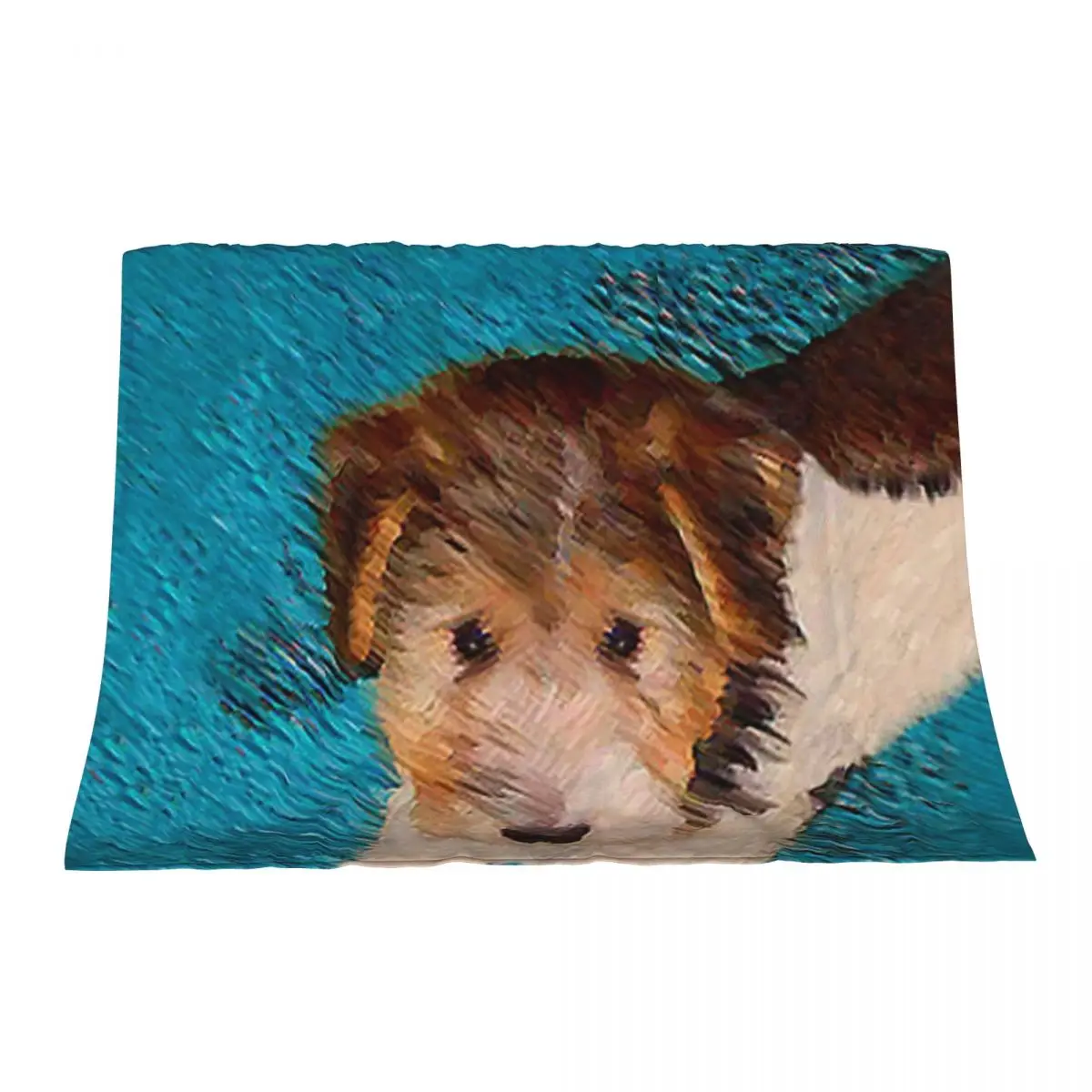 

Wire Fox Terrier Puppy Throw Blanket For Baby warm winter Heavy christmas gifts Blankets
