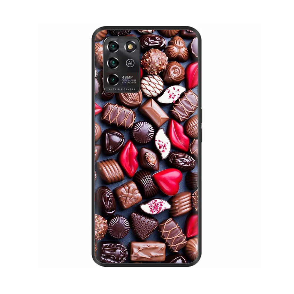 For ZTE Blade V30 Vita Case Silicone Soft Wolf Cat Phone Case Cover For ZTE Blade V 30 V30Vita v30 Vita Case TPU Black Fundas