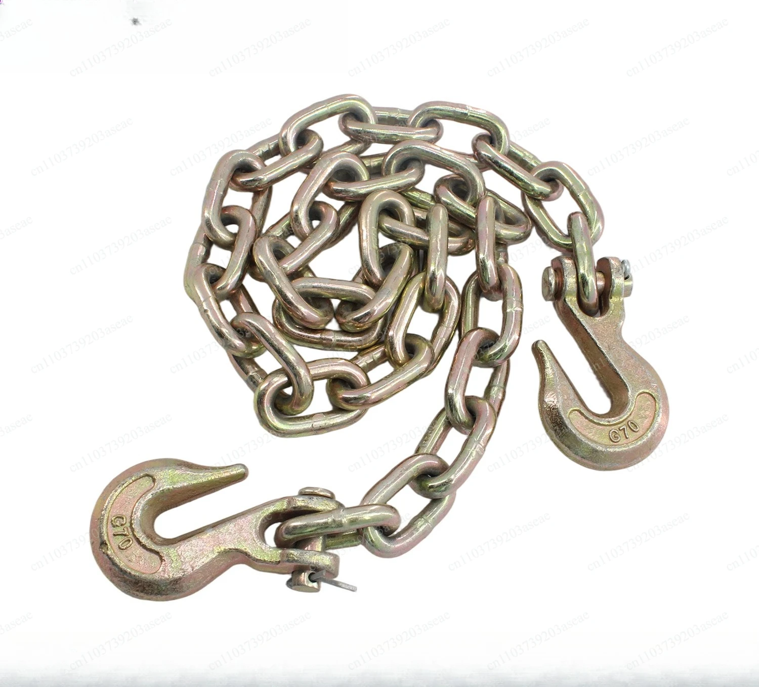 Trailer chain Hanger Hook Double hook Manganese steel chain with hook Chain Hanger lifting iron