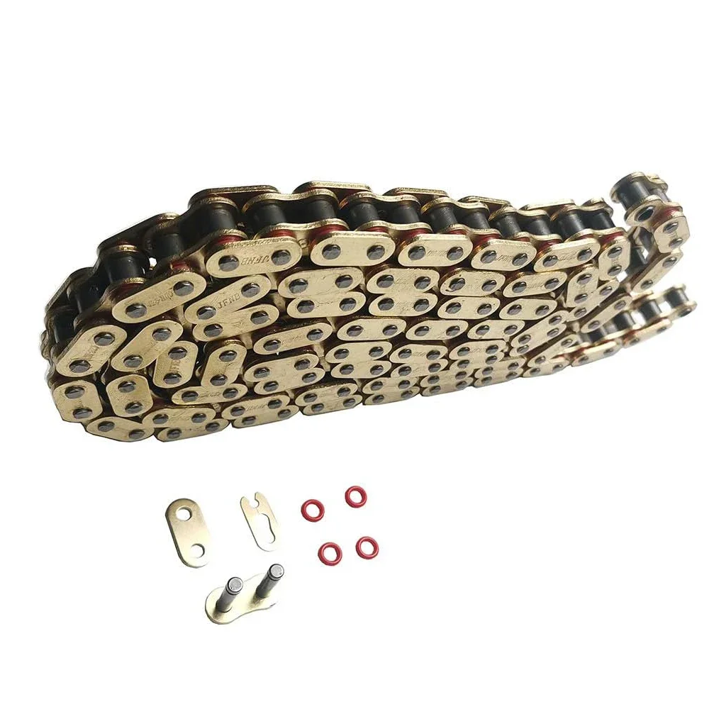 428 130L Drive Chain O-Ring w/ Connecting Master Link for Motorcycle Dirt Bike