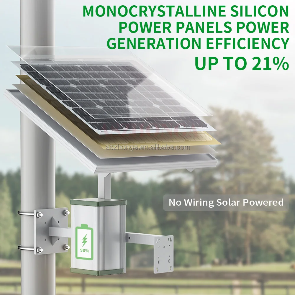 80 واط 40AH بطارية لوحة طاقة شمسية HD 5MP/8MP 33X التكبير الأمن كاميرا IP اللاسلكية 4G بطاقة SIM في الهواء الطلق PTZ CCTV كاميرا مراقبة CamHi #4