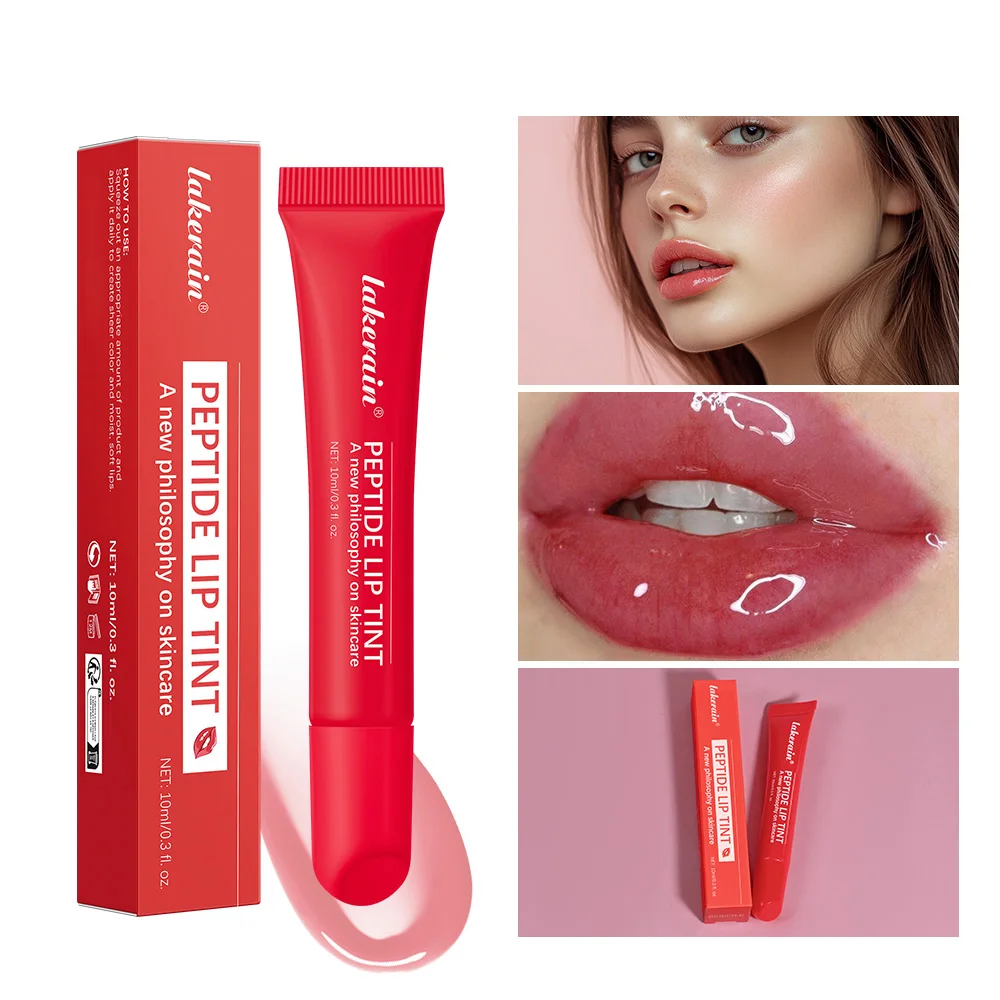 Mollige hydraterende glanzende spiegellipgloss Voedzame lipolie Cosmetische draagbare lipmake-up Verminder fijne lijntjes op lippen voor vrouwen