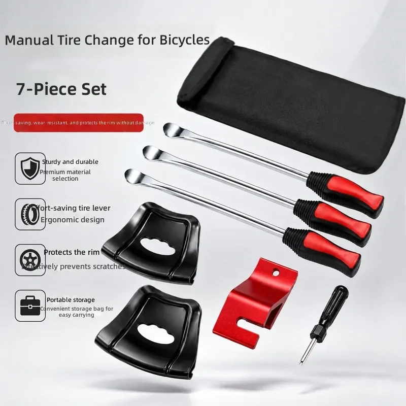 for Four-Wheeled Motorcycle Tire Prying Tool  Guard Set Wheel Hub Protective Cover
