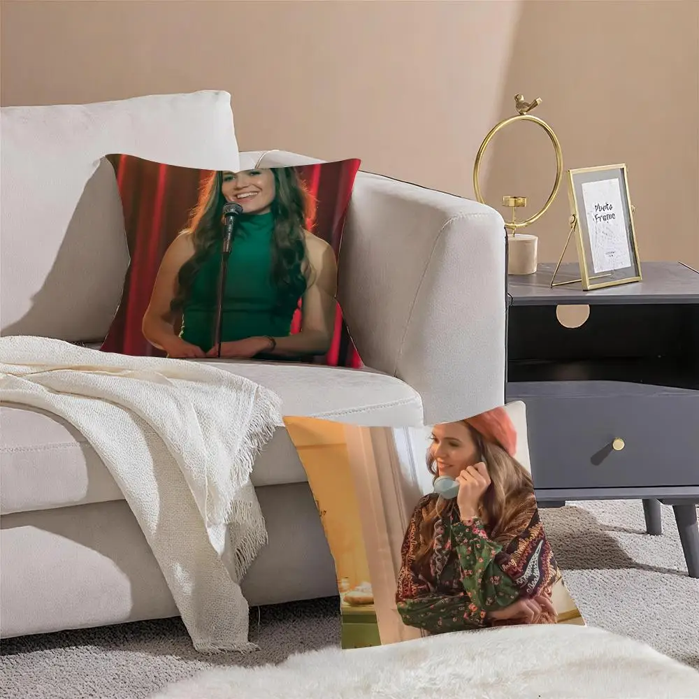 R-Rebecca Pearson Pillow TV Character Cushion Cover Pillowcase Short Plush Invisible zipper Room Sofa Cushion Cover