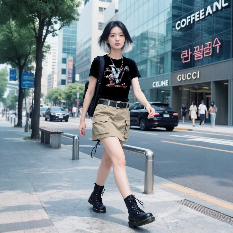 

Chun yu yin jia модная уличная дизайнерская классическая футболка с короткими рукавами и принтом, белая женская футболка