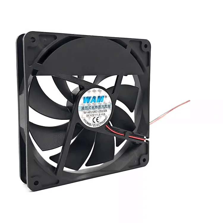 New For Ultra Quiet W14025HZ12SEMA 14025 14cm 12V 0.40A Dragon 1250W Chassis Power Supply Cooling Fan