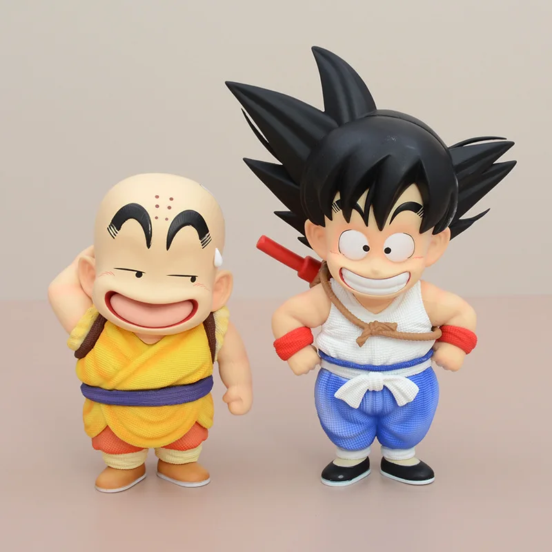 

Dragon Ball Z Son Goku Kuririn Action Figure Manga DBZ Super Saiyan Figurine Toys Anime Peripheral Model Ornament Gift for Kids