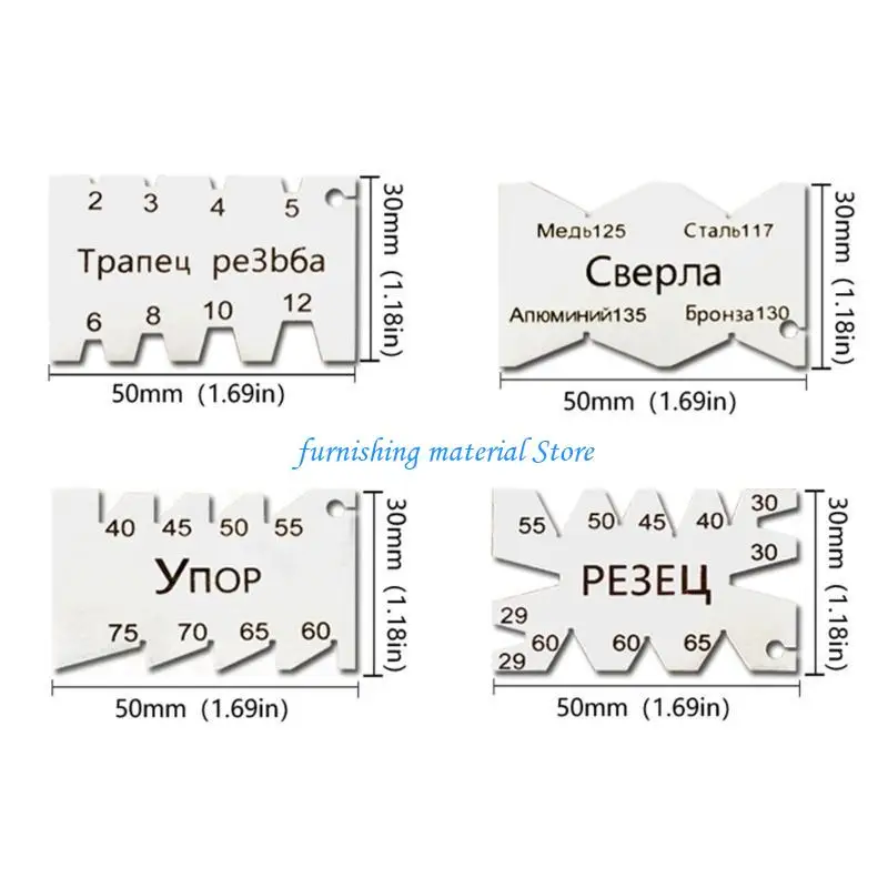 Y5GD Template yang andal Template Template Gauge Praktis Pengukur Untuk Penggemar DIY
