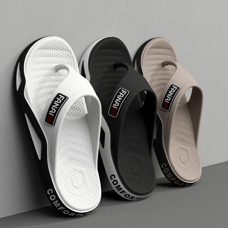 Summer Men's Flip-flops Sports Outdoor Fashion trend Comfortable Beach Sandals Men Casual Shoes House Flip Flops Home Shoes