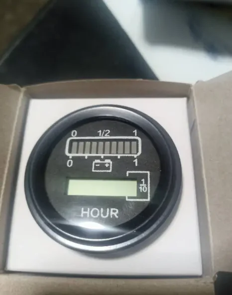 

Authentic Curtis 803 803RB2448BCJ3010 24V 48V 52mm Battery Gauge Indicator Monitor Battery Capacity Voltage Hou rmeter Golf Cart