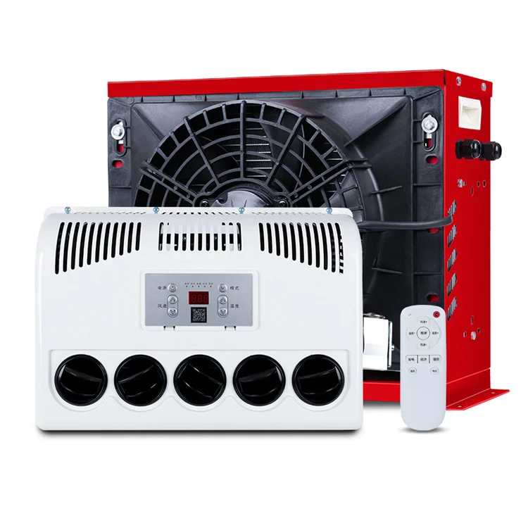 تكييف الهواء سبليت النائم الأوتوماتيكي 12 فولت RV 12 فولت مواقف السيارات قارب صغير شاحنة التيار المتناوب #1