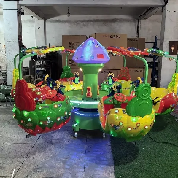Hot Sale Musical Carousel Amusement Park Ride for Children Small Merry Go Roundpromote sales