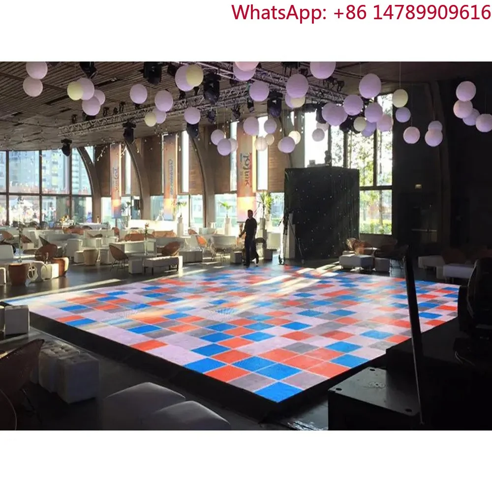 Hot Sale P2.9 P3.91 P6.25 LED Dancing Panel Acrylic Interactive Dance Floor Screen For Party Night Club Kid GamesInteractive LED