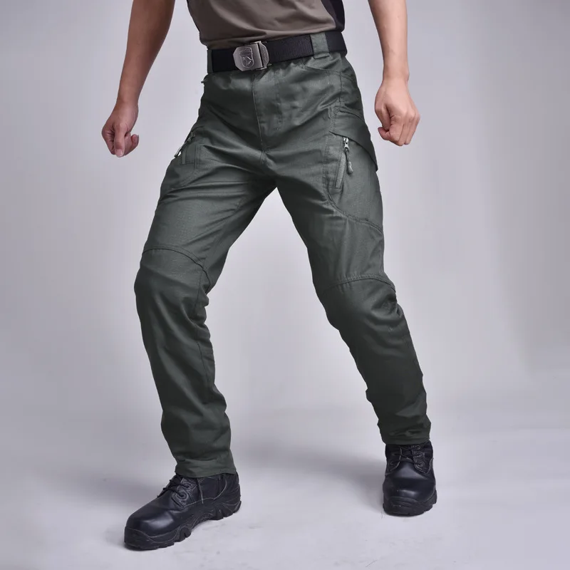 Outdoor Consul Tactical Pants Plaid Fabric IX9 City Secret Service Trousers Outdoor Military Multi Pocket Cargo Pant Climbing