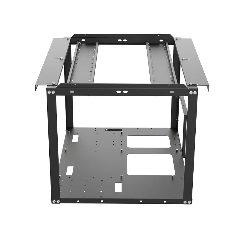 E02H24 Open Air Test Bench Stackable Case EATX 24 Bay 3.5