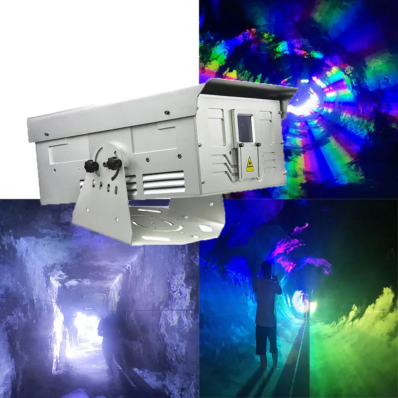 Outdoor Waterproof 30 W RGB Animation Laser Light Sky Text Projector 30W Lazer Light for City Landmark Advertising Event Show