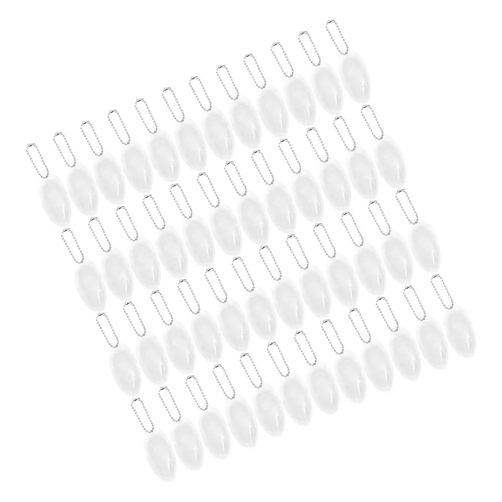 

100pcs Down Tags Clothes Labels Waterproof Inflatable Bubble Hangtags Kraft Paper Marking Retail Pvc Labeling String