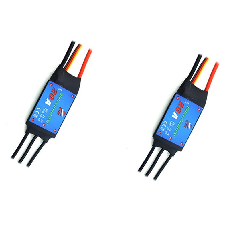 ZMR Two Way Brushless ESC  80A 60A 50A 40A 30A 20A with Brake Function UBEC FOR RC Cars BOAT Ships Underwater Thrusters