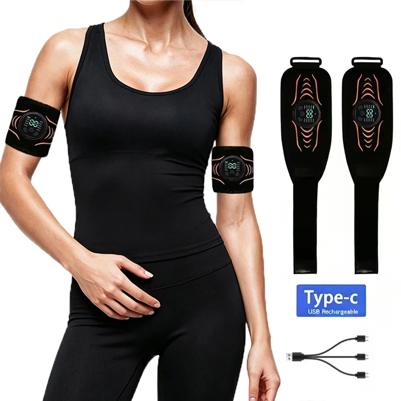 Smart Muscle Toner Muscle Stimulator Arm Trainer Body Massage Training Workout Home Gym Fitness Equipment