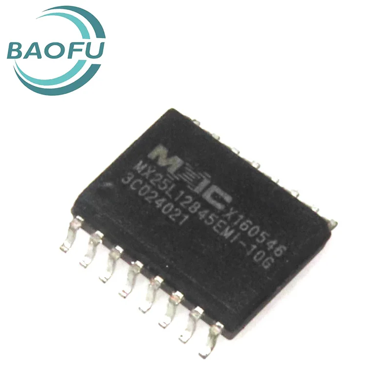 العلامة التجارية الجديدة الأصلي MX25L12845EMI-10G MX25L12845 SOP16 راوتر 16 متر فلاش رقاقة