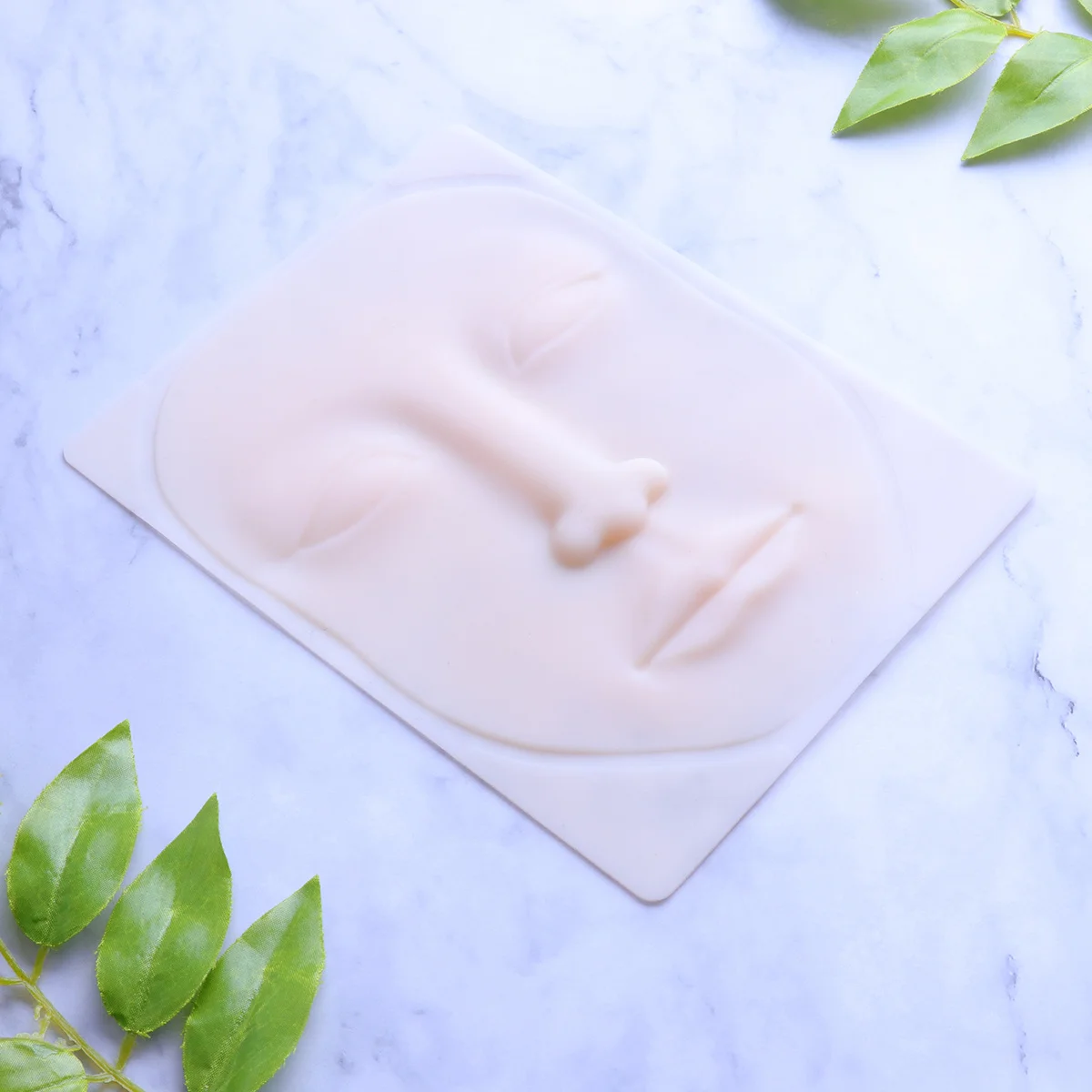 

1pc Silicone Practice Skin Size 1, Realistic Fake Skin Sheet For Tattoo Makeup Training, Professional Simulation Skin,