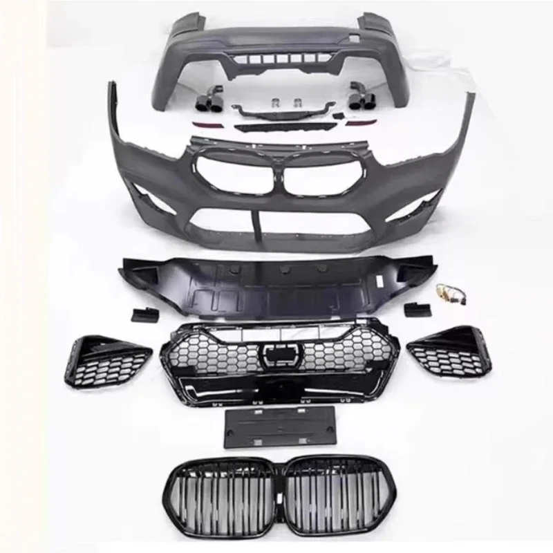 

for X1 to X3M Style Body Kit 16-22 - Front Rear Bumper, Grille & Tail Upgrade