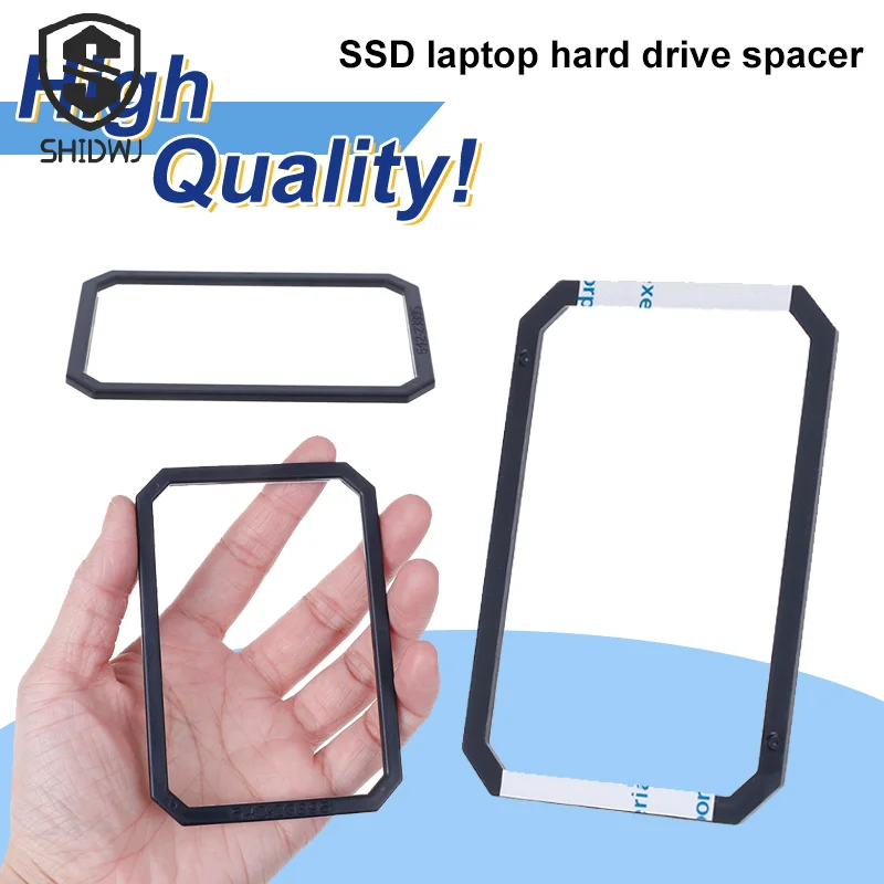 1Pcs 7mm To 9.5mm Adapter Spacer For 2.5in Solid State Drive SSD SATA Laptop Hard Drive Spacer