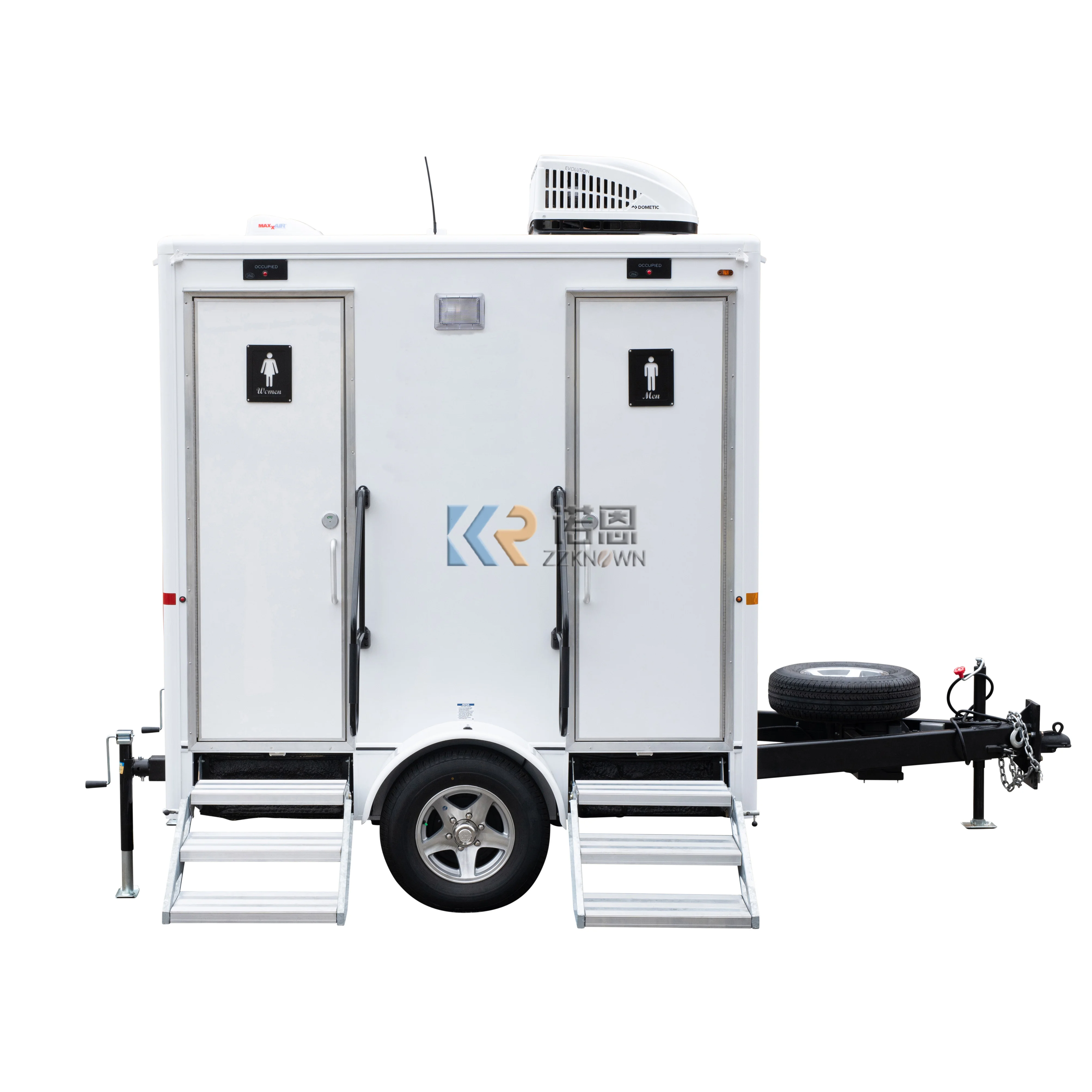 Prefab House Portable Bathroom Shower Rooms Outdoor Camping Mobile Toilet Trailer Luxury Restroom Trailer With DOT