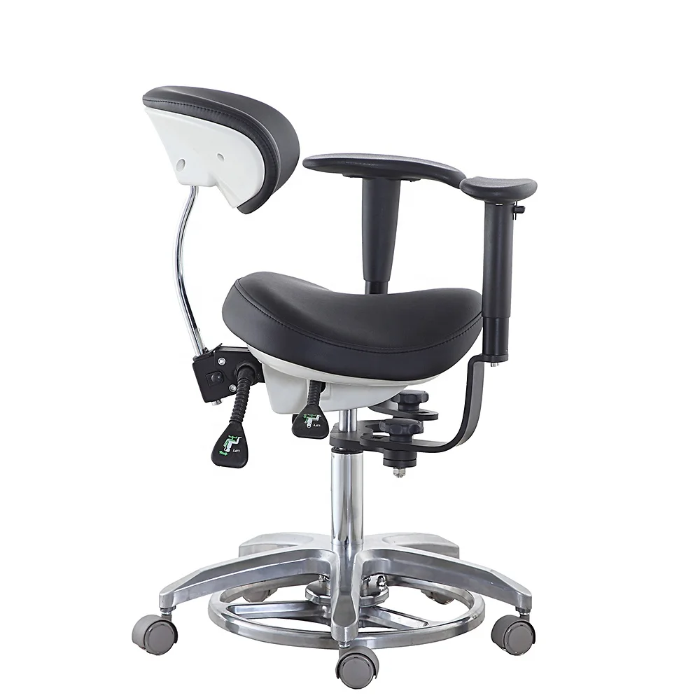 Height Adjustable Armrest Mercury Elite Dental Stool Other Dental Equipment