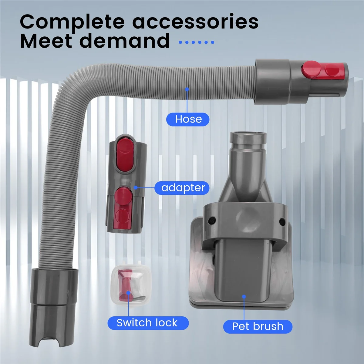 Vendas! Acessório de vácuo para cães e gatos, escova para cama de animais de estimação, ferramenta compatível com dyson v11 v10 v8 v7, acessórios para aspirador de pó